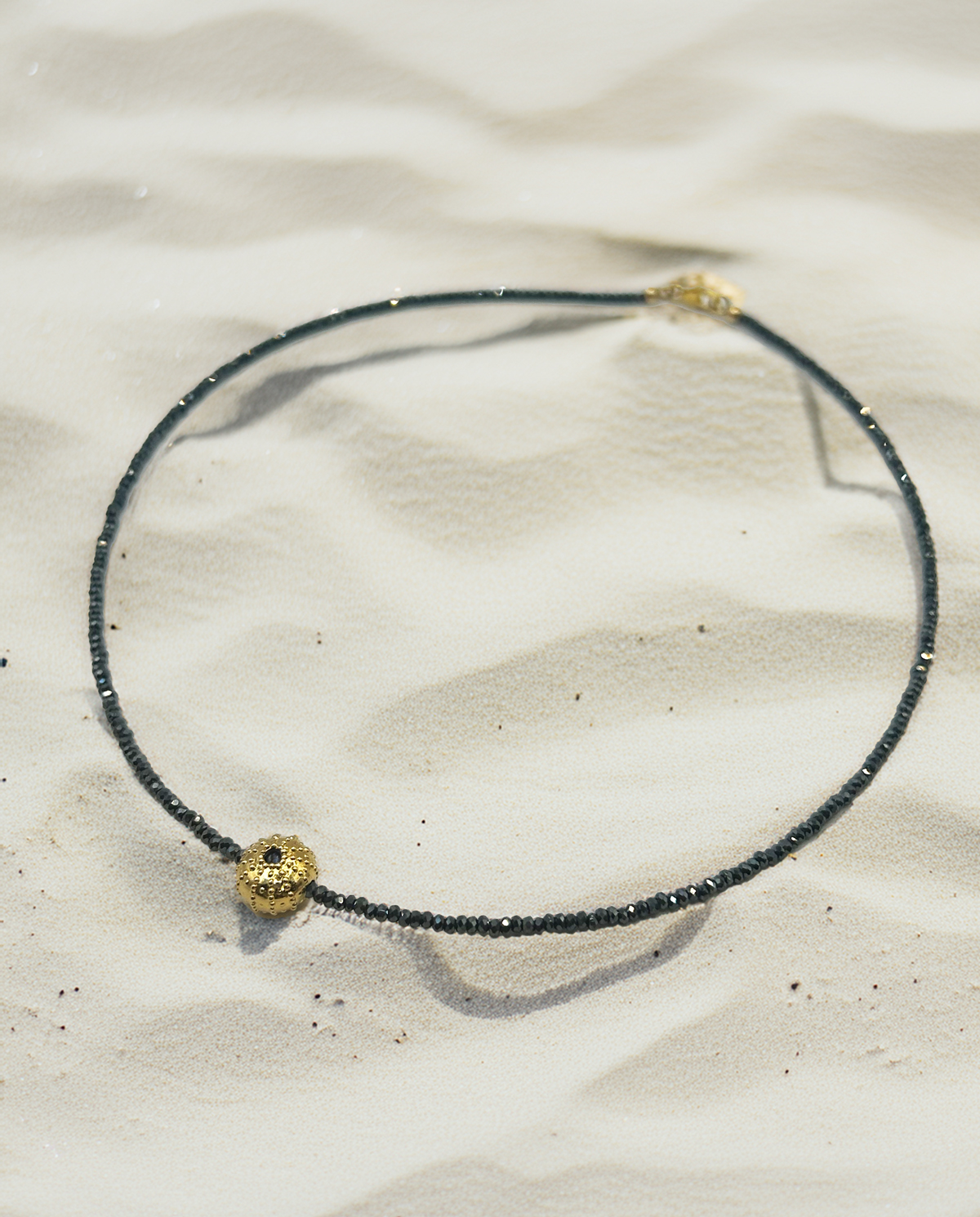 Collier Oursin Talisman – perle cachée